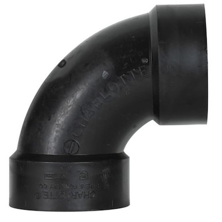 Charlotte Pipe And Foundry ABS003001000HA 3 in. ABS-DWV 90 Degree Elbow 41783